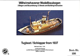 Plan Steam Tugboat - WILHELMS